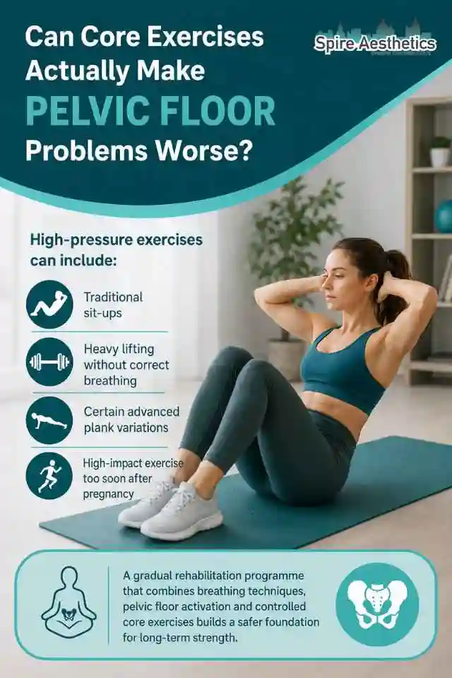 Can Strengthening Your Core Alone Actually Make Pelvic Floor Problems Worse Havering?